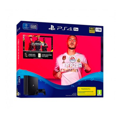 Console sony ps4 pro 1tb   fifa 20