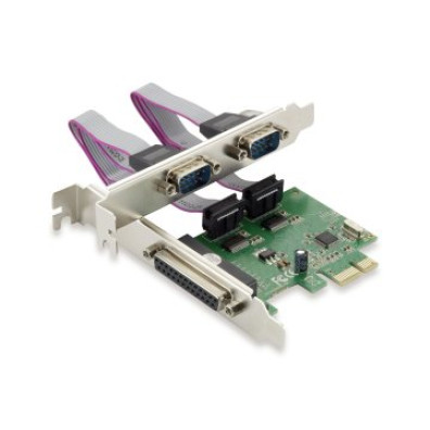 CONTROLADORA PCIe CONCEPTRONIC - 1 Porto Paralelo e 2 Portos Série