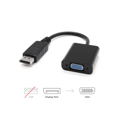 Conversor DisplayPort a SVGA/H Preto - Nanocable
