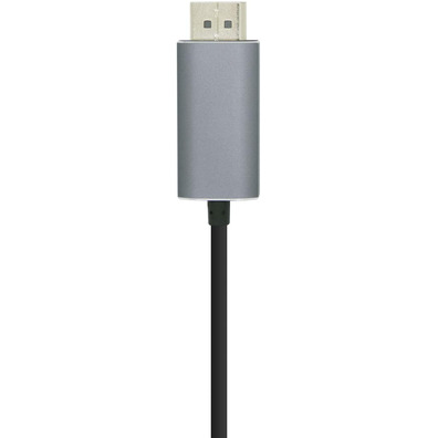 Conversor USB-C a Displayport 4K 60Hz Aisens 0,8M