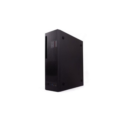 CAIXA COOLBOX T360 BLACK MICROATX SLIM COM FUENTE TFX 80PLUS BRONZE VERTICAL E HORIZONTAL
