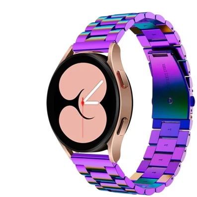 Correia Metal Multicolor para Samsung Galaxy Watch 4/5/6 Eslabões