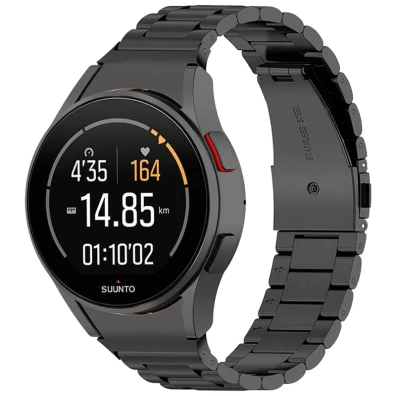 Correia de Metal para Samsung Galaxy Watch 4/5/6 em Preto