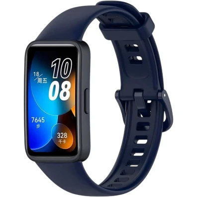 Correia de Silicona Azul Marino para Huawei Band 8, Band 9 e Honor Band 9 - CROCOCASE