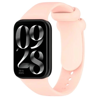 Correa de Silicona Rosa para Xiaomi Mi Smart Band e Redmi Watch - CROCOCASE