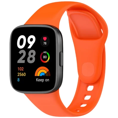 Correa de Silicone Naranja para Xiaomi Redmi Watch 3