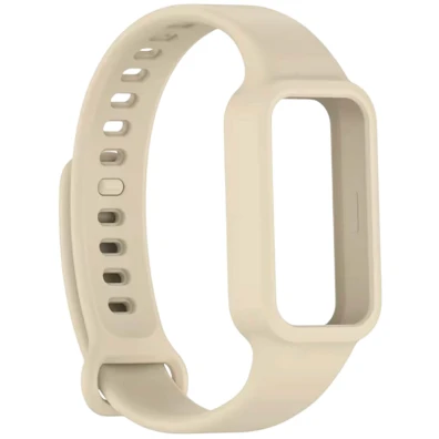 Correa de Silicona Xiaomi Mi Smart Band 9 Active e Redmi Smart Band 3 no Marfim