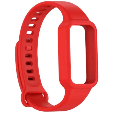 Correia de silicone vermelho para Xiaomi Mi Smart Band 9 Active / Redmi Smart Band 3