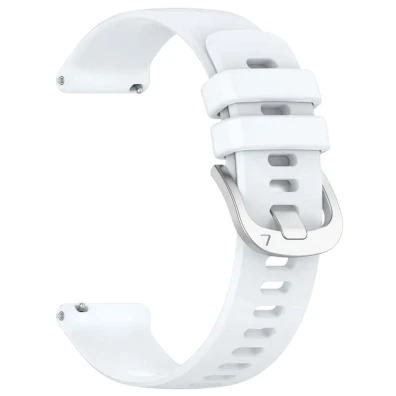 Correia de silicone para Xiaomi Watch 2 Pro Branco - Marca CROCOCASE