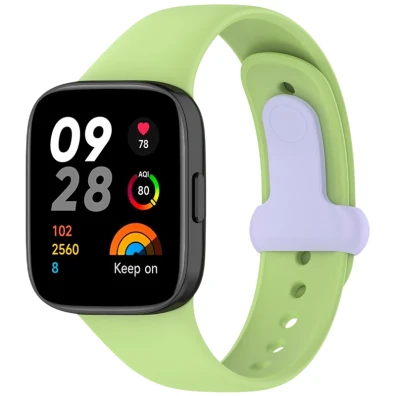 Correia de silicone Xiaomi Redmi Watch 3 Sports Lima - Acessorio Inteligente e Inteligente