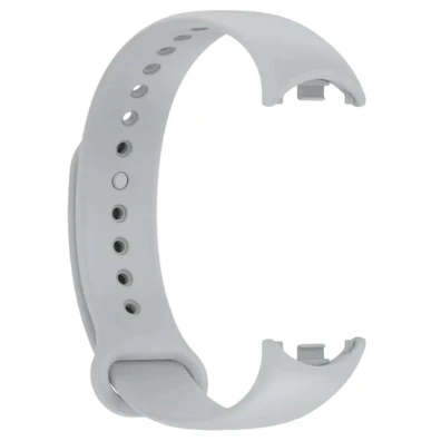 Correia de Silicone Gris Xiaomi Mi Smart Band 8/9/10 - Original CROCOCASE
