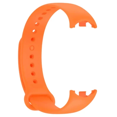 Correa de Silicona Naranja para Xiaomi Mi Smart Band 10, 9 e 8 - CROCOCASE