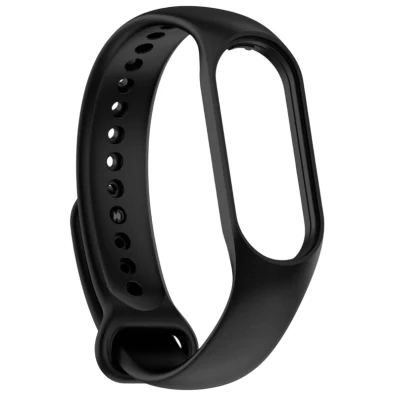 Correa Silicona Preto Xiaomi Smart Band 7 - CROCOCASE