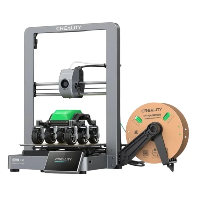 Impressora 3D Creality Ender 3 V3 Preto FDM - Alta velocidade 600mm/s, Tamanho de impressão 220x220x250mm, Enfriamento Rápido