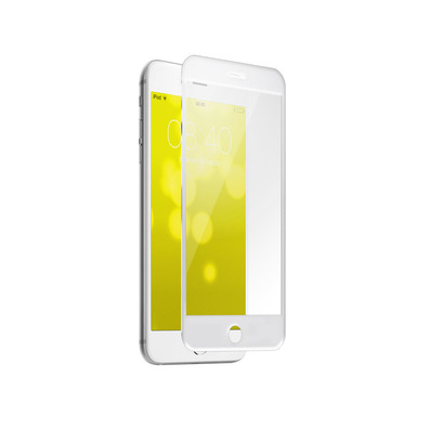 Cristal temperado 3D iPhone 7 Plus Branco SBS