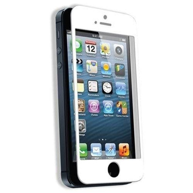 Vidro Temperado Completo - iPhone 5/5S/5C/SE Branco