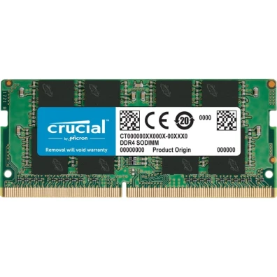 Módulo de Memória Crucial 8GB DDR4 SODIMM 3200 MHz CL22