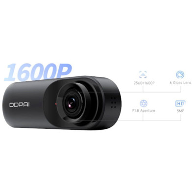 DashCam DDPAI Mola N3 Pro GPS Dual - Câmera de carro