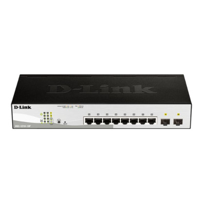 Switch D-Link 10 Portos Ethernet Gigabit PoE