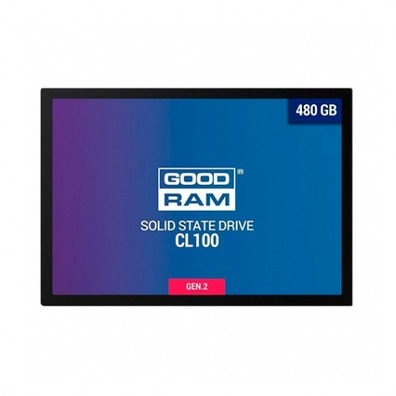 Disco Duro 2,5 '' SSD GOODRAM 480GB SATA 3 CL100