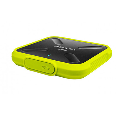 Disco duro externo Adata SD700 512 GB Negro / Amarillo