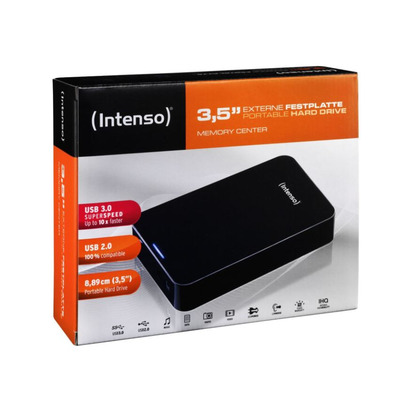 Disco Rígido Externo Intenso Memory Center 4 TB 3.5" Preto