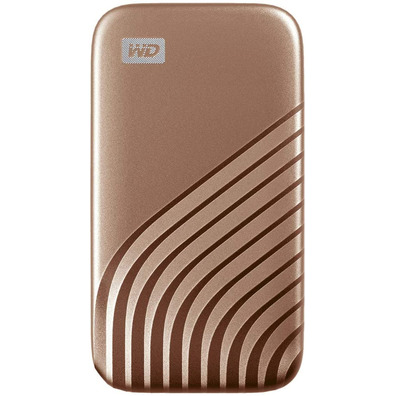 Disco duro externo SSD 1 TB Western Digital My Passport Dorado
