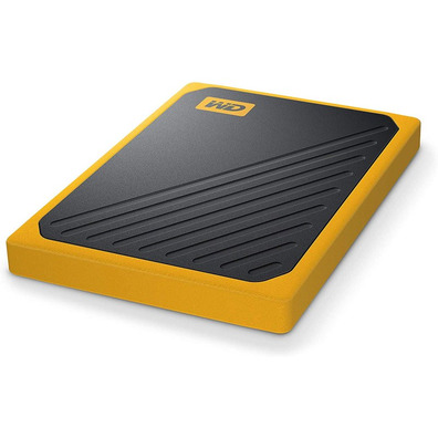 Disco rígido Externo SSD Western Digital My Passport Go 500 GB Yellow