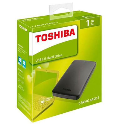 Disco Externo Toshiba Canvio Basics 1 TB 2.5"