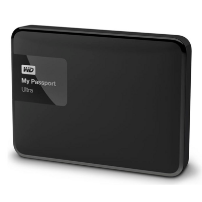 Disco duro externo Western Digital 1tb 2.5 USB 3.0 My Passport Preto