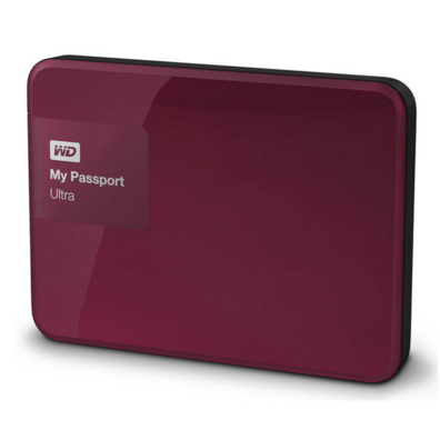 Disco duro Western Digital My Passport Ultra 2 TB Vermelho