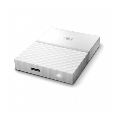 Disco Duro Western Digital My Passport 2TB 2,5 '' Blanco