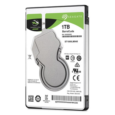 Disco Duro Interno Seagate Barracuda ST1000LM048 1TB SATA III 2,5 ''