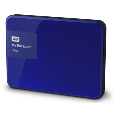 Disco duro externo Western Digital 1tb 2.5 USB 3.0 My Passport Azul
