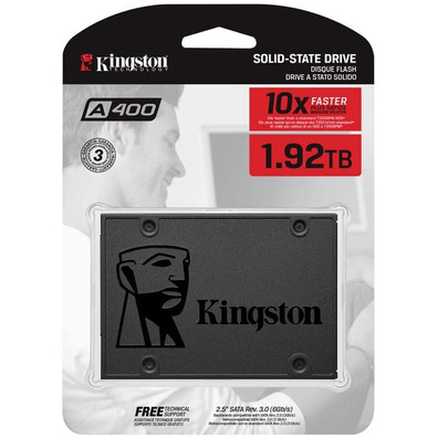 SSD de disco rígido 2.5 "Kingston SSDNOW A400 1920GB SATA 3