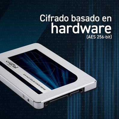 Disco Duro SSD Crucial 2,5 '' 1TB 3D NAND SATA MX500