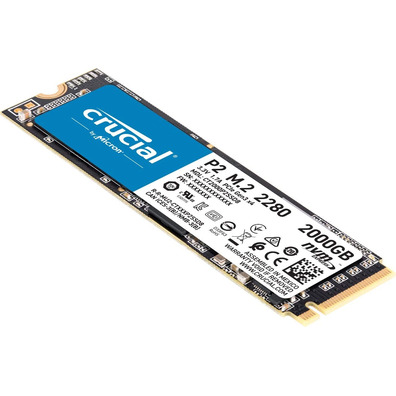 Disco Duro SSD Crucial 2TB P2 PCIE M.2 2280SS