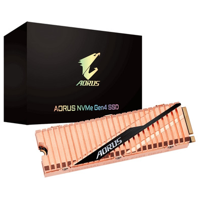 Disco Duro SSD Gigabyte AORUS Gen 4 NVMe M.2 2280 1 TB