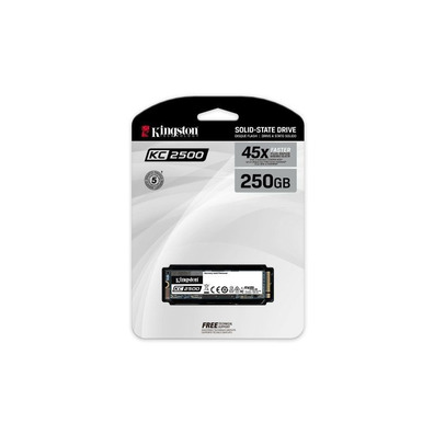 Disco Duro SSD Kingston KC2500 250GB NVMe M.2 2280