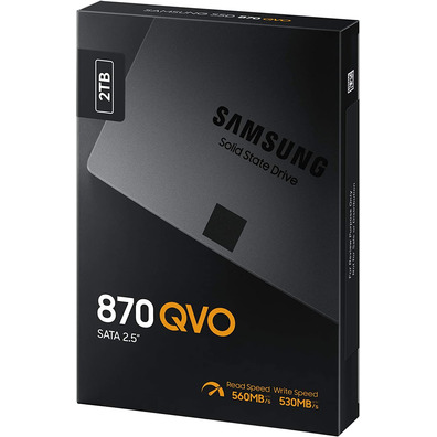 Disco Duro SSD Samsung 870 QVO 2TB SATA 3 2,5 ''