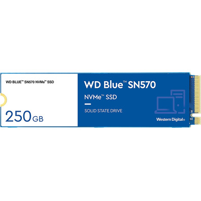 Disco Duro Western Digital Blue SN570 250GB M2 SSD PCIE3 NVME