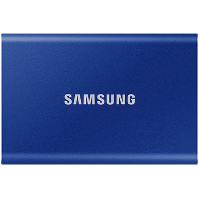 Disco rígido SSD Samsung Portátil T7 1TB USB Azul