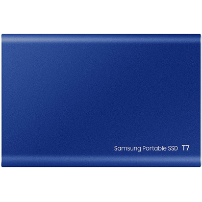 Disco rígido SSD Samsung Portátil T7 1TB USB Azul