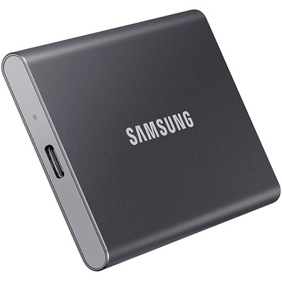 Disco rígido SSD Samsung Portátil T7 1TB USB-Gris USB