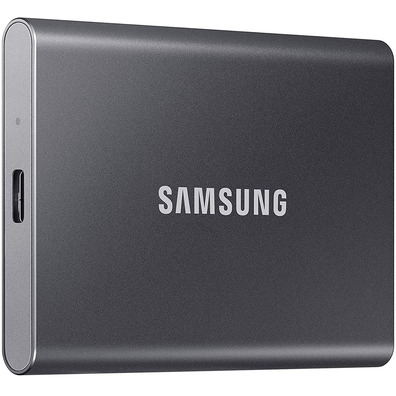 Disco rígido SSD Samsung Portátil T7 1TB USB-Gris USB