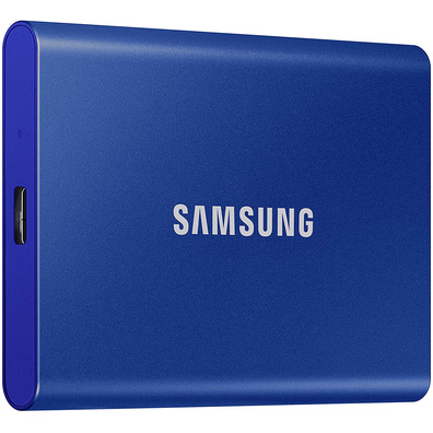 Disco rígido SSD Samsung Portátil T7 2TB USB Azul