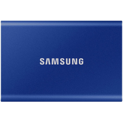 Disco rígido SSD Samsung Portátil T7 500GB USB Azul