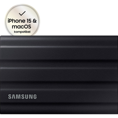 Disco rígido SSD Samsung Portátil T7 Shield 4TB / USB USB / Negro