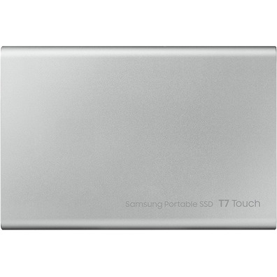 Disco de disco SSD Samsung T7 Touch 500 GB Plata