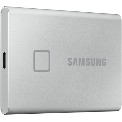 Disco de disco SSD Samsung T7 Touch 500 GB Plata